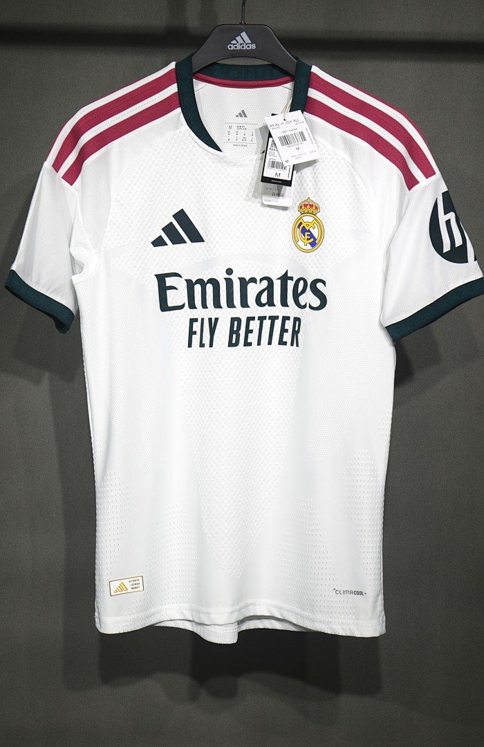Real Madrid 26/27 home jersey — player version authentic